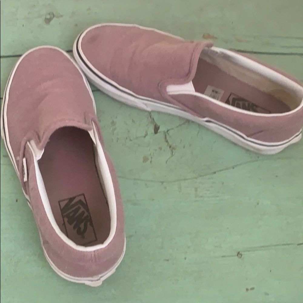 Vans slip ons size women’s 7